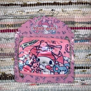 SOLD My melody adult mask brand new never worn